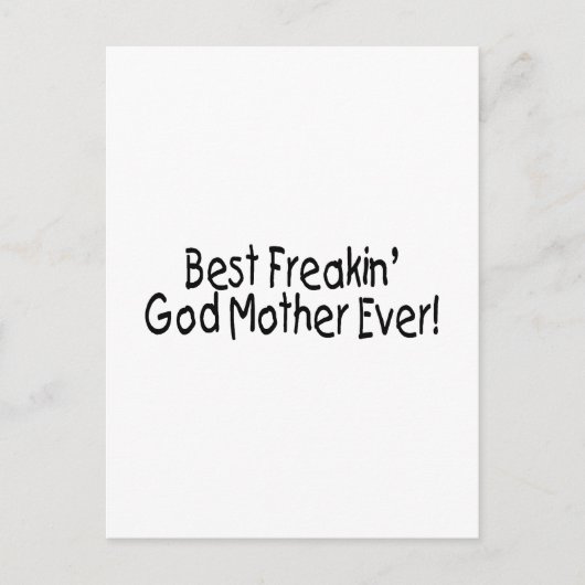 Beste Freakin God Moeder 2 Briefkaart (Voorkant)