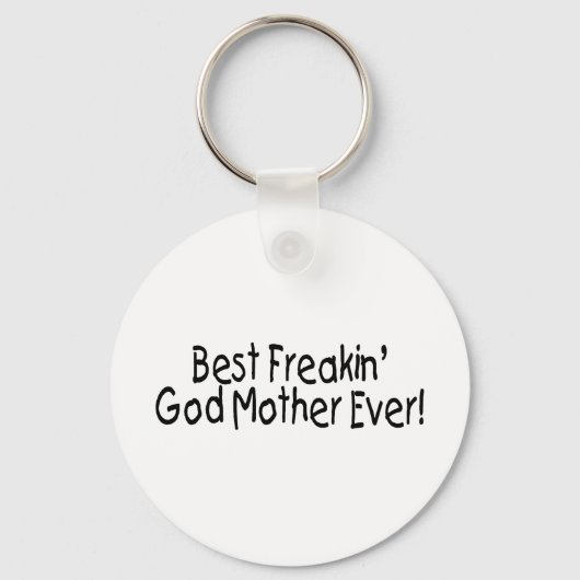 Beste Freakin God Moeder 2 Sleutelhanger (Voorkant)