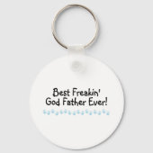 Beste Freakin God Vader ooit Sleutelhanger (Voorkant)