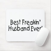 Beste Freakin Husband ooit Muismat (Met muis)