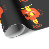 Beste Freestyle Pro-scooters Cadeaupapier (Rol Hoek)