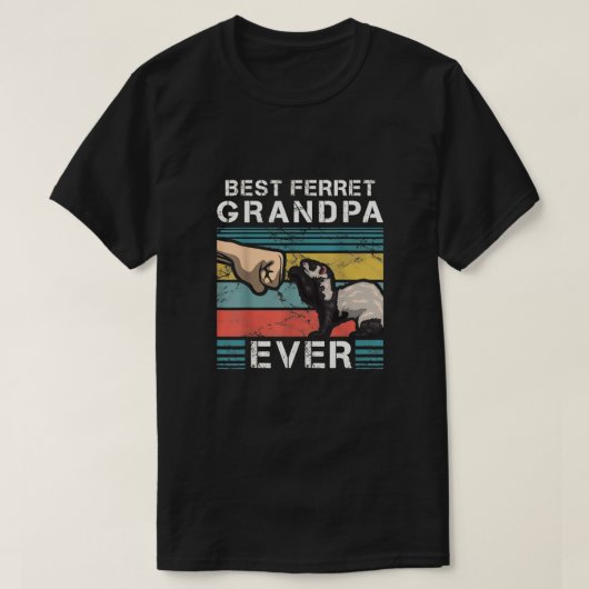 Beste fret opa ooit t-shirt (Design voorkant)