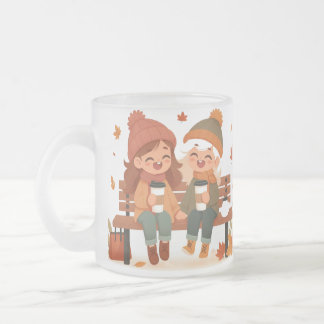 Beste Freundinnen-Tasse Matglas Koffiemok
