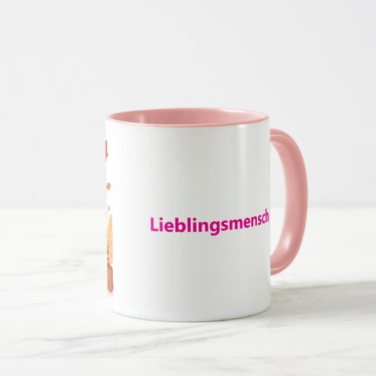 Beste Freundinnen-Tasse Mok (Voorkant rechts)