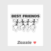 BESTE FRIENDS sticker voor kleine laptops (Vel)