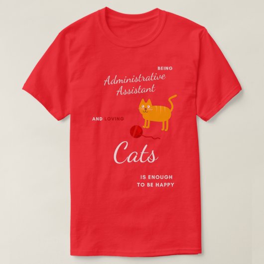 Beste Funny Cadeauidee voor administratief assiste T-shirt (Design voorkant)