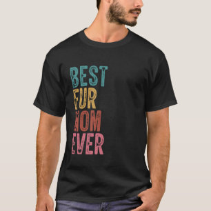 Beste Fur Moeder Ooit Kat En Hond Grappige Moederd T-shirt