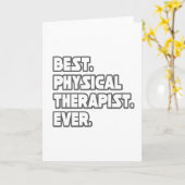 Beste fysieke therapie ooit kaart (Gele Bloem)