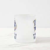 Beste fysieke therapist ter wereld matglas koffiemok (Center)