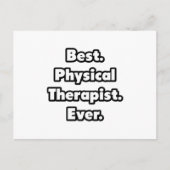 Beste. Fysiotherapeut. Ooit. Briefkaart (Voorkant)