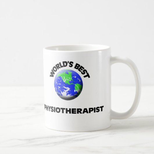 Beste fysiotherapeut ter wereld koffiemok (Rechts)
