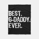 Beste G-Daddy ooit Grappig Cool Opa Gdaddy Fleece Deken (Voorkant)