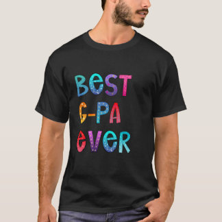 Beste G-Pa Ooit Kleurrijk, Papa Shirt, Papa Gift T-shirt