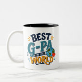 Beste G-Pa ter Wereld Foto Mok (Links)