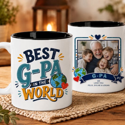 Beste G-Pa ter Wereld Foto Mok
