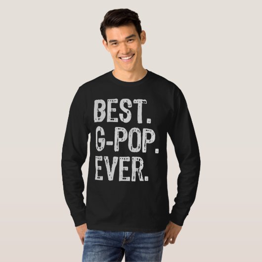 Beste G Pop Ever Cool Gpop 1 T-shirt (Voorkant volledig)