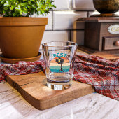 Beste Gaffer - Retro Style Shot Glass Shot Glas
