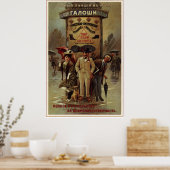 Beste Galoshes Rubber Boots. Russisch-Amerikaans 1 Poster (Keuken)