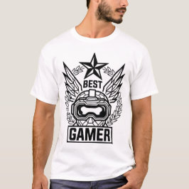 Beste Gamer E-Sports Kampioen T-shirt - VR Headset