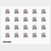 Beste gamer pa Ever Vierkante Sticker (Vel)