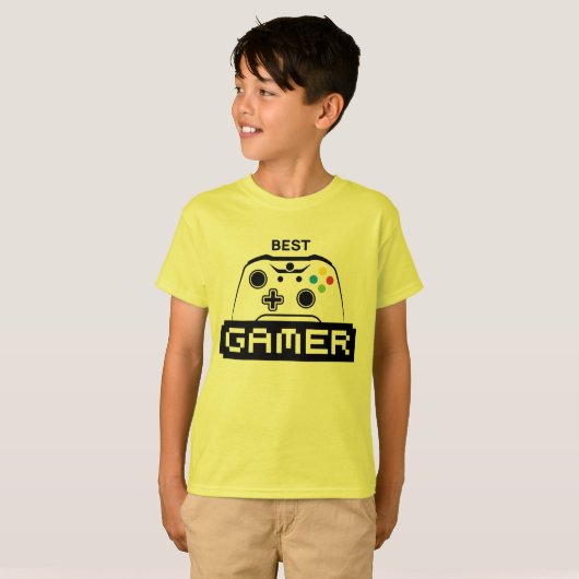 Beste gamer T-Shirt (Voorkant volledig)