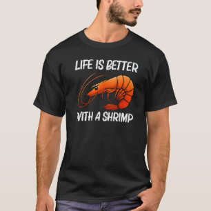 Beste garnalen voor mannen vrouwen garnaal dier ze t-shirt