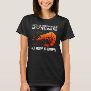 Beste garnalen voor mannen vrouwen prawn dier zeev t-shirt
