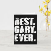 Beste Gary ooit Verjaardag Naam Shirt Humor Joke G Kaart (Gele Bloem)