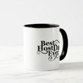 Beste gastheer vader ooit gelukkige vaders dag cad mok (Voorkant rechts)