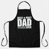Beste gastheer vader ooit gelukkige vaders dag cad schort (Voorkant)