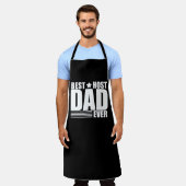 Beste gastheer vader ooit gelukkige vaders dag cad schort (Gedragen)