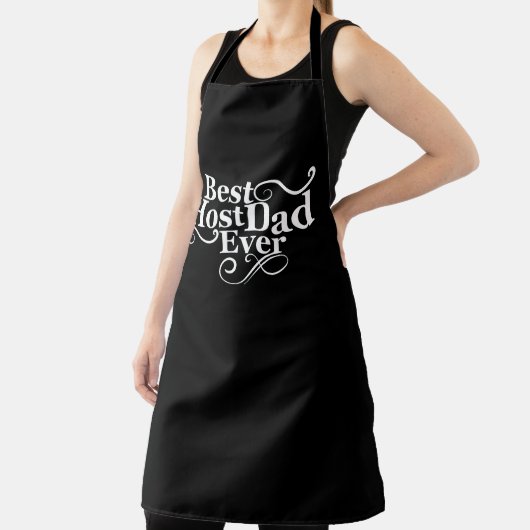 Beste gastheer vader ooit gelukkige vaders dag cad schort (Insitu)