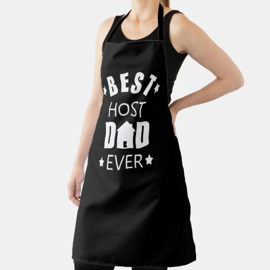 Beste gastheer vader ooit gelukkige vaders dag cad schort (Insitu)