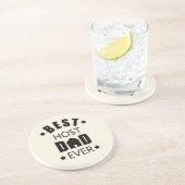 Beste gastheer vader ooit gelukkige vaders dag cad zandsteen onderzetter (Zijkant)