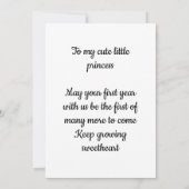 Beste gefeliciteerde verjaardagskaart voor kindere kaart (Achterkant)