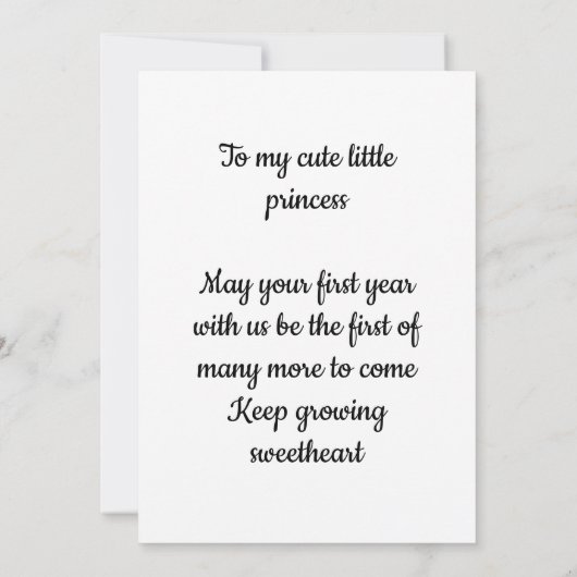 Beste gefeliciteerde verjaardagskaart voor kindere kaart (Achterkant)