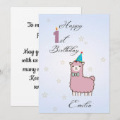 Beste gefeliciteerde verjaardagskaart voor kindere kaart (Voorkant / Achterkant)