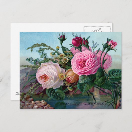  beste gemoedsbloemen briefkaart (Voorkant / Achterkant)