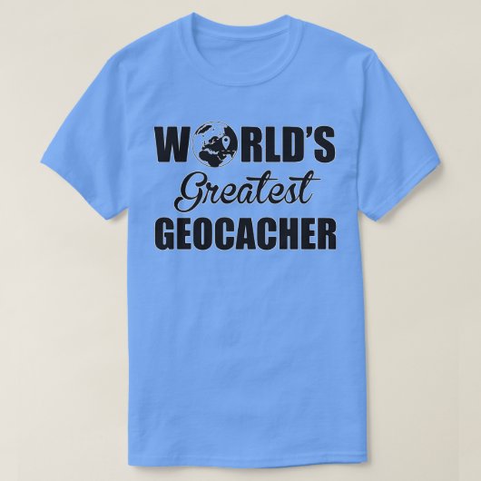 Beste Geocacher T-shirt (Design voorkant)
