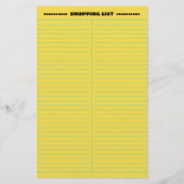 Beste georganiseerde 2-zijdige winkellijst flyer (Achterkant)