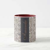 Beste gepersonaliseerde Classy-mok met twee toonso Mok (Midden)