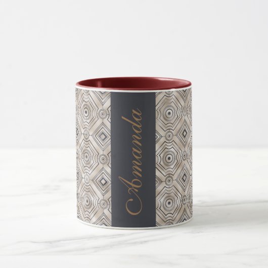 Beste gepersonaliseerde Classy-mok met twee toonso Mok (Midden)