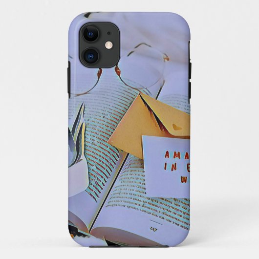 Beste geschenk voor het boekenliefje Case-Mate iPhone case (Achterkant)