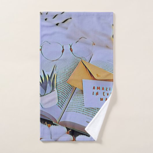 Beste geschenk voor het boekenliefje handdoek (Handdoek)