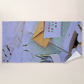 Beste geschenk voor het boekenliefje strandlaken (Voorkant)