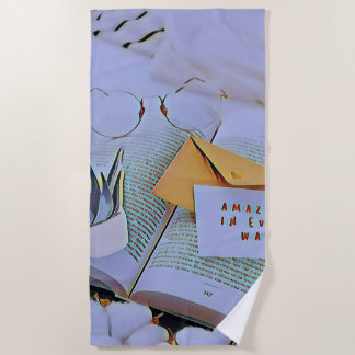 Beste geschenk voor het boekenliefje strandlaken