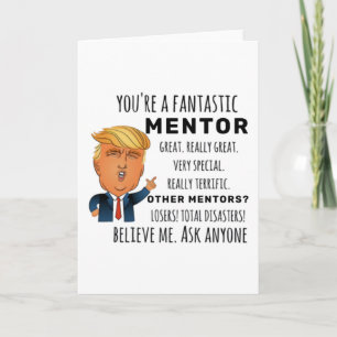 Beste Geschenk voor Mentor Kaart