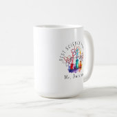 Beste Geschenk voor Wetenschapsleraar Koffiemok (Voorkant rechts)
