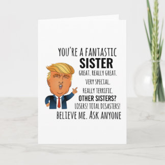 Beste Geschenk voor Zus Kaart
