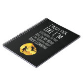 Beste geschenken voor bergbeklimmers klimsport notitieboek (Linkerzijde)